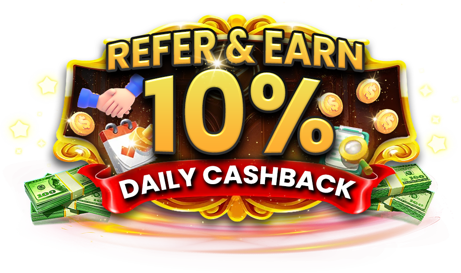 Refer & Earn 10% Daily Cashback!